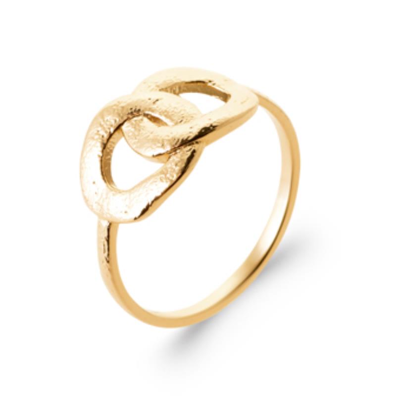 Coque de Nacre Bague plaqué or 2961800
