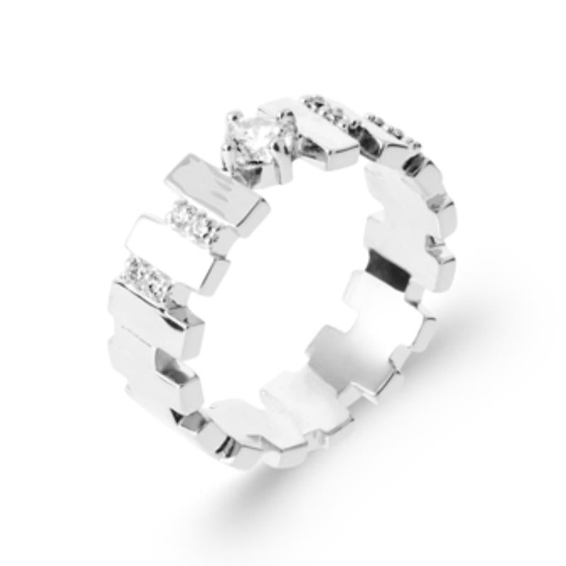 Coque de Nacre Bague argent 1999010