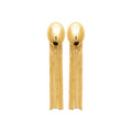 Coque de Nacre Boucles d'oreilles pendantes acier doré 3131509