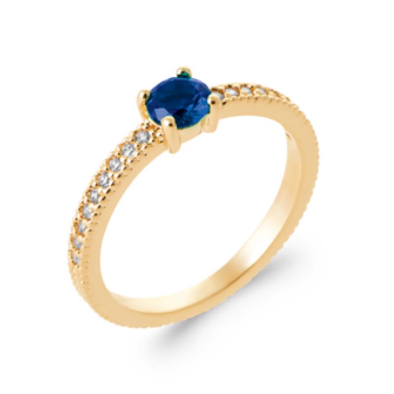 Coque de Nacre Bague solitaire plaqué or 2954840