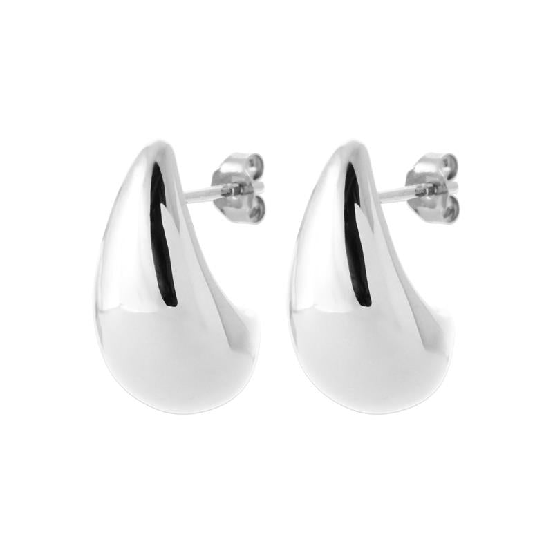 Coque de Nacre Puces d'oreilles argent 73055800