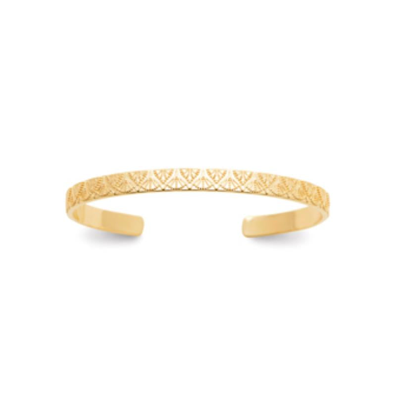 Coque de Nacre Bracelet jonc plaqué or 922247