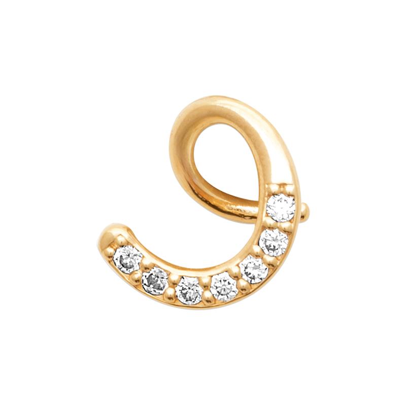 Coque de Nacre Boucles d'oreilles plaqué or 23081510