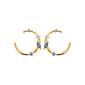 Coque de Nacre Boucles d'oreilles plaqué or 23077260