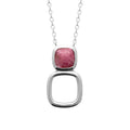 Coque de Nacre Collier argent 873698