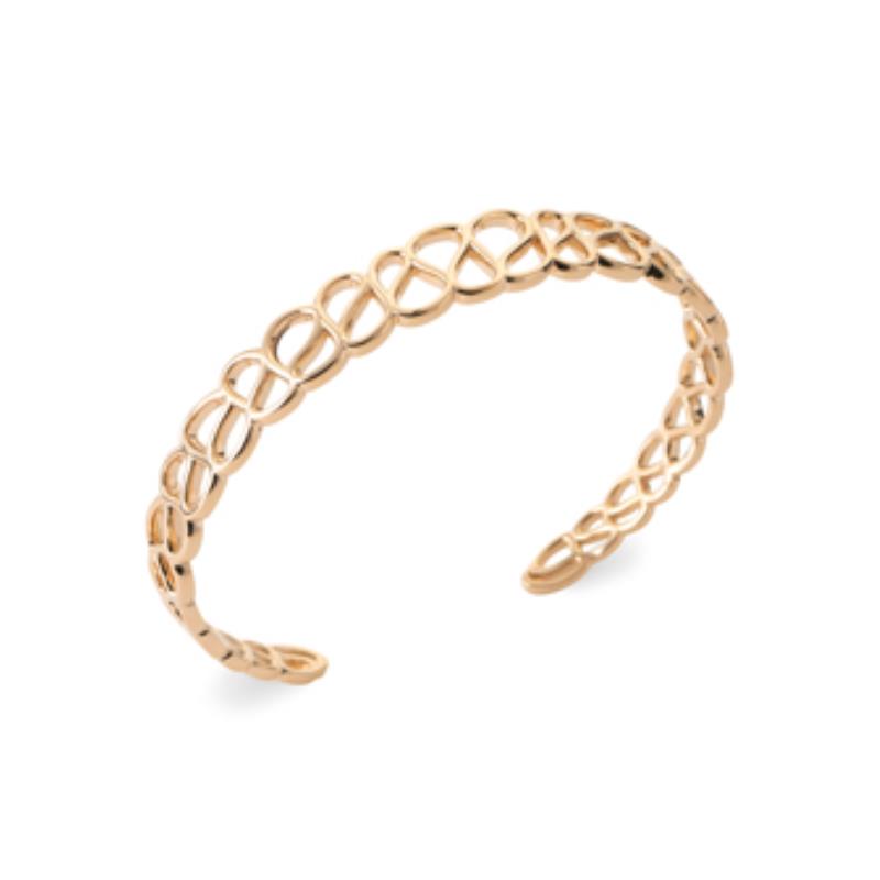 Coque de Nacre Bracelet jonc plaqué or 922215