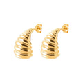 Coque de Nacre Boucles d'oreilles pendantes plaqué or 23062000