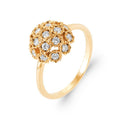 Coque de Nacre Bague plaqué or 20007010