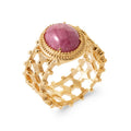 Coque de Nacre Bague plaqué or 2935920