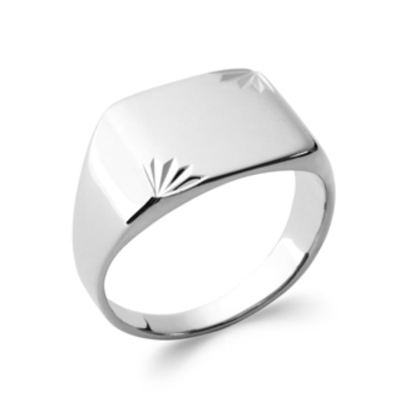 Coque de Nacre Chevalière argent 1019200