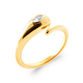 Coque de Nacre Bague plaqué or 2992010