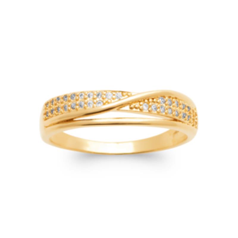 Coque de Nacre Bague plaqué or 2993910
