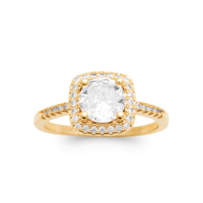 Coque de Nacre Bague plaqué or 2994510