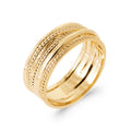 Coque de Nacre Bague plaqué or 2936600