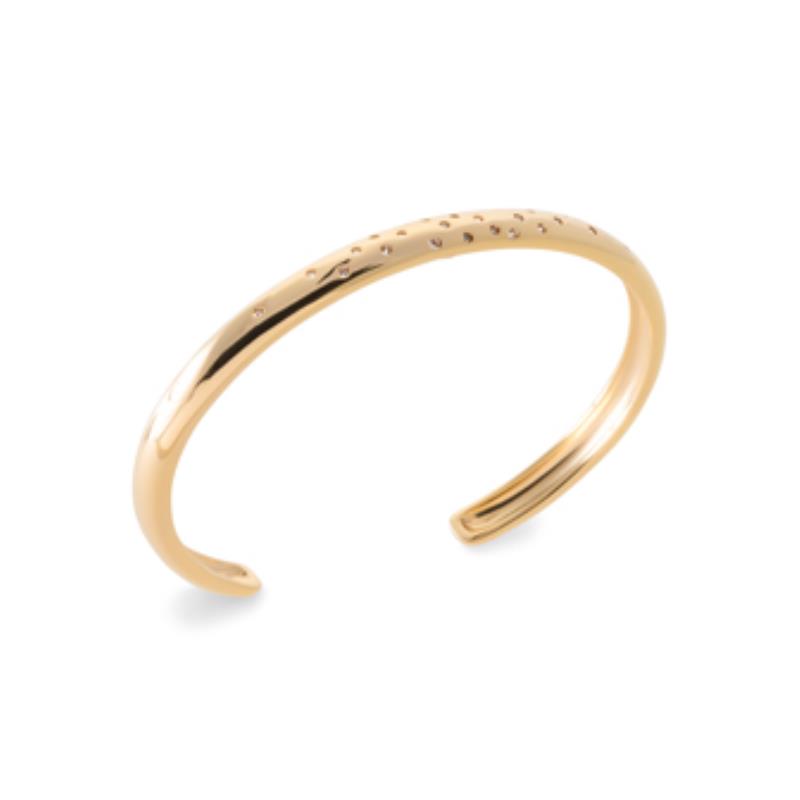 Coque de Nacre Bracelet jonc plaqué or 973779