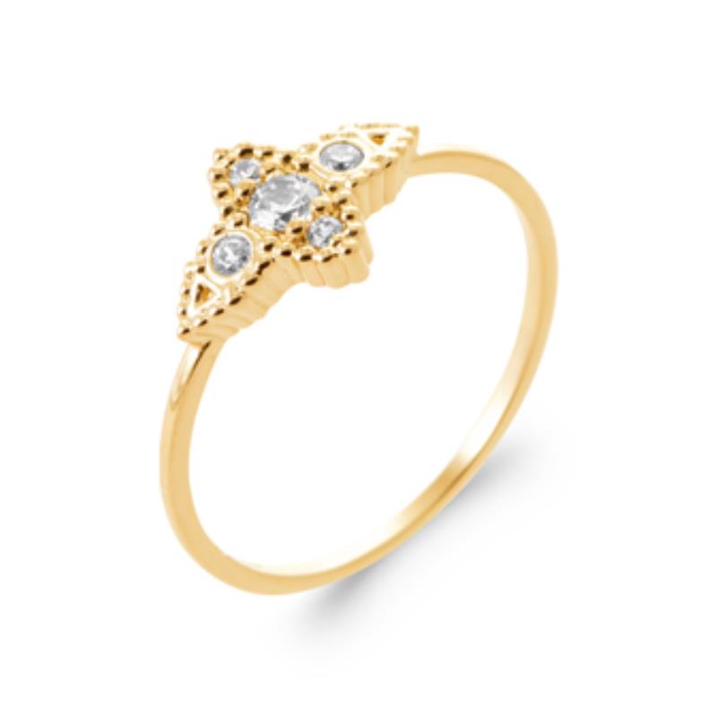 Coque de Nacre Bague plaqué or 2982910