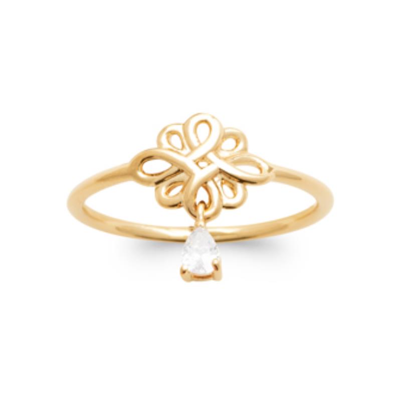 Coque de Nacre Bague plaqué or 2982610