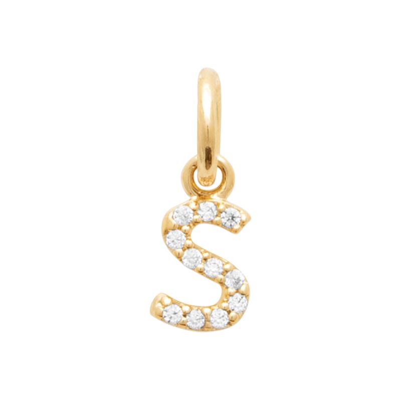 Coque de Nacre Pendentif initiale plaqué or 2776719