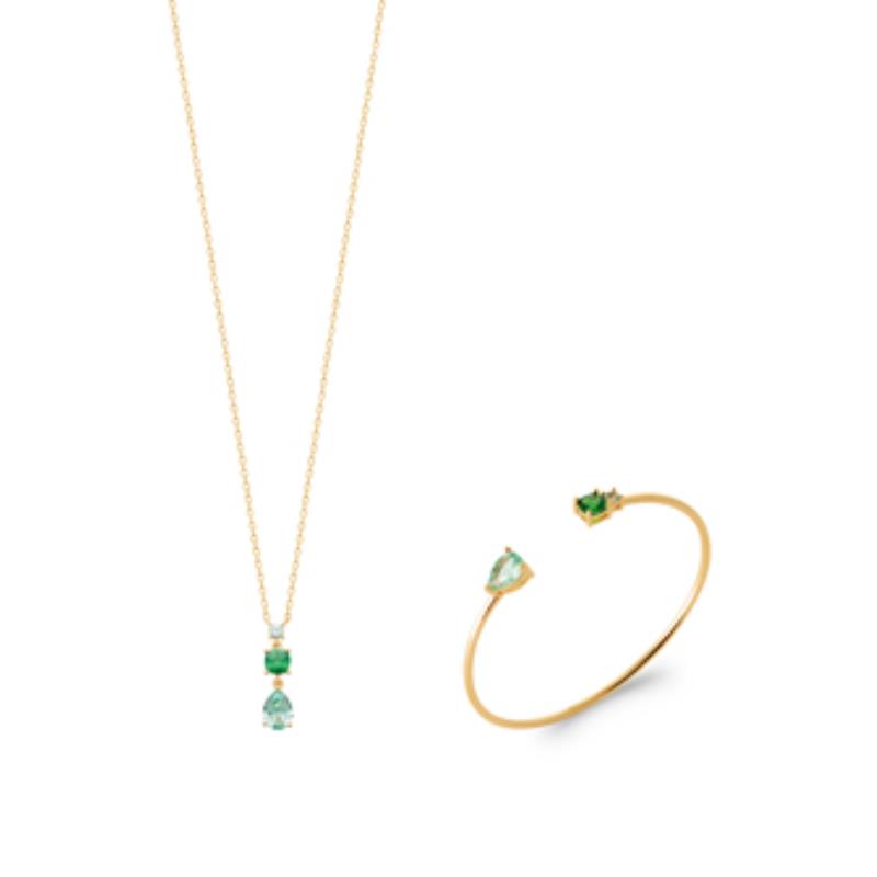 Coque de Nacre Collier plaqué or 973785