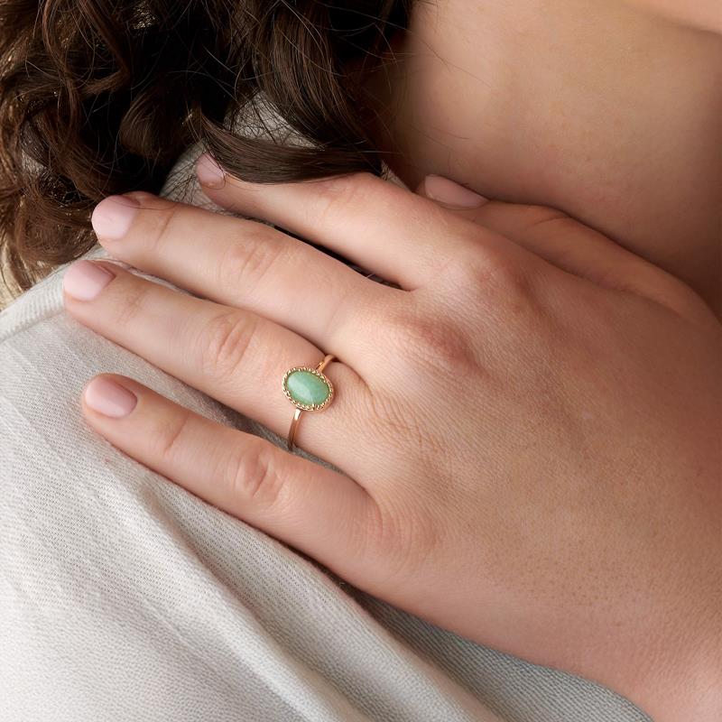Coque de Nacre Bague plaqué or 2276950