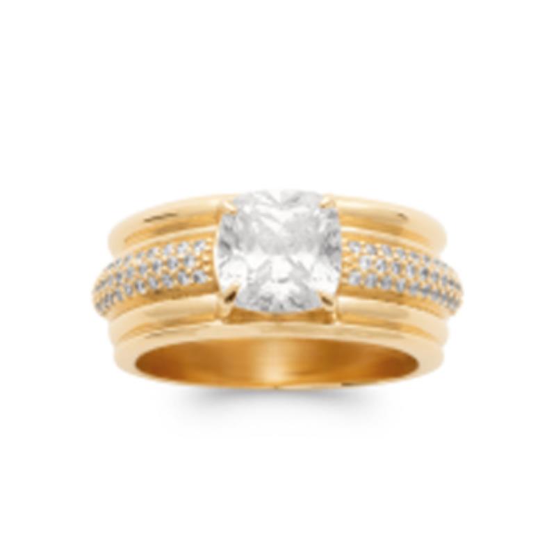 Coque de Nacre Bague plaqué or 2969310