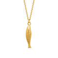 Coque de Nacre Collier acier doré 312289