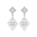 Coque de Nacre Boucles d'oreilles pendantes argent 73049200