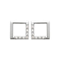 Coque de Nacre Puces d'oreilles argent 1588810