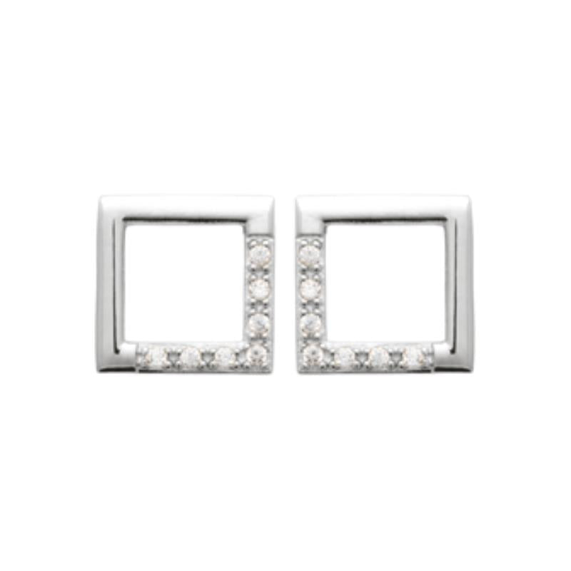 Coque de Nacre Puces d'oreilles argent 1588810