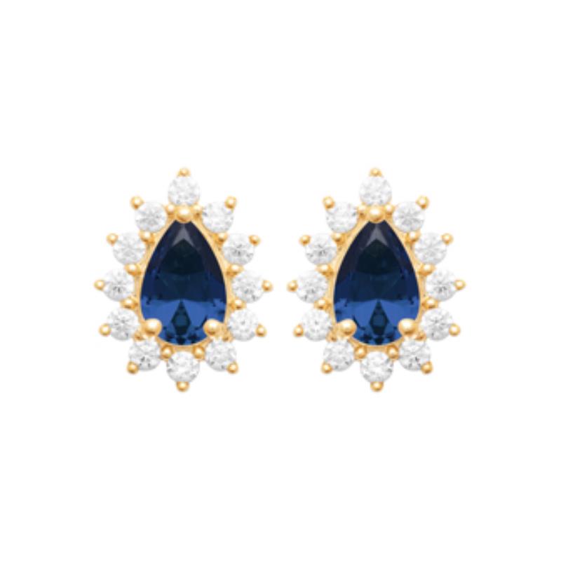 Coque de Nacre Puces d'oreilles plaqué or 23056040