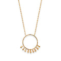 Coque de Nacre Collier plaqué or 921614