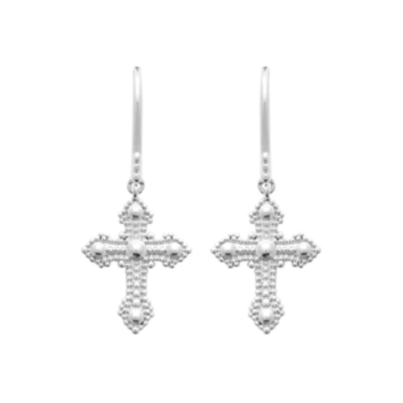 Coque de Nacre Boucles d'oreilles pendantes argent 73044700