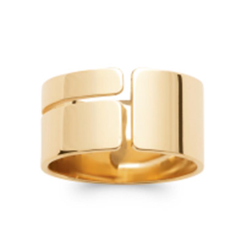 Coque de Nacre Bague plaqué or 2968700