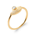 Coque de Nacre Bague plaqué or 2978910