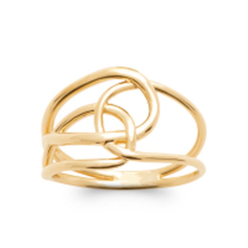 Coque de Nacre Bague plaqué or 2980600
