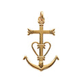 Coque de Nacre Pendentif plaqué or 2481146