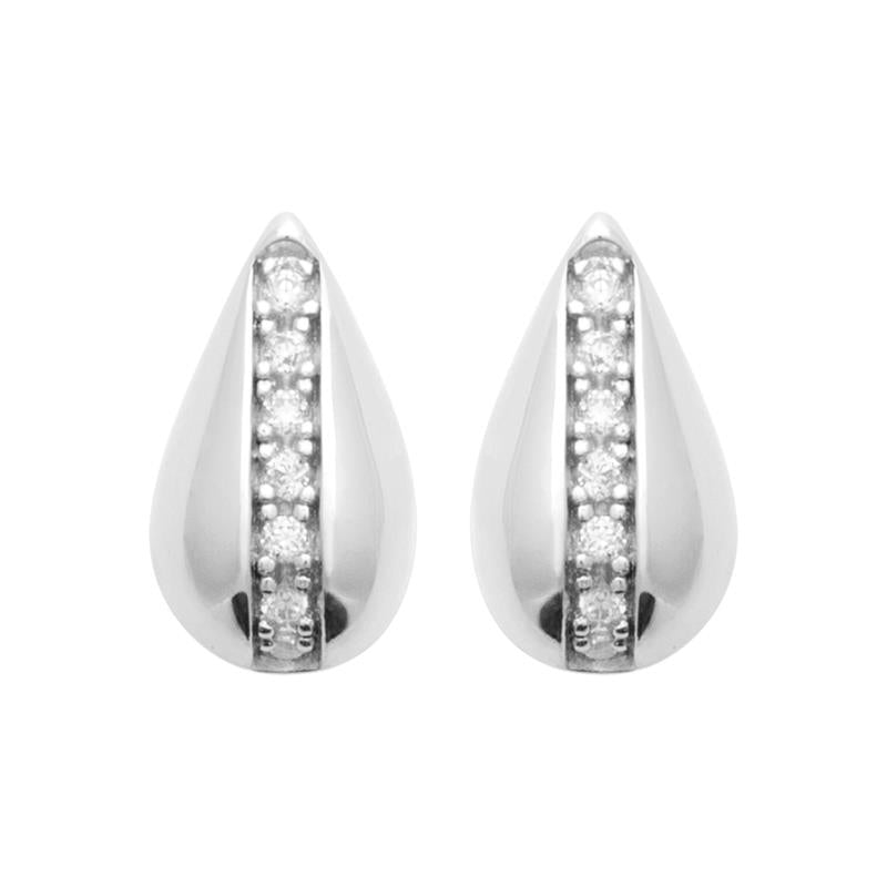 Coque de Nacre Puces d'oreilles argent 13063710