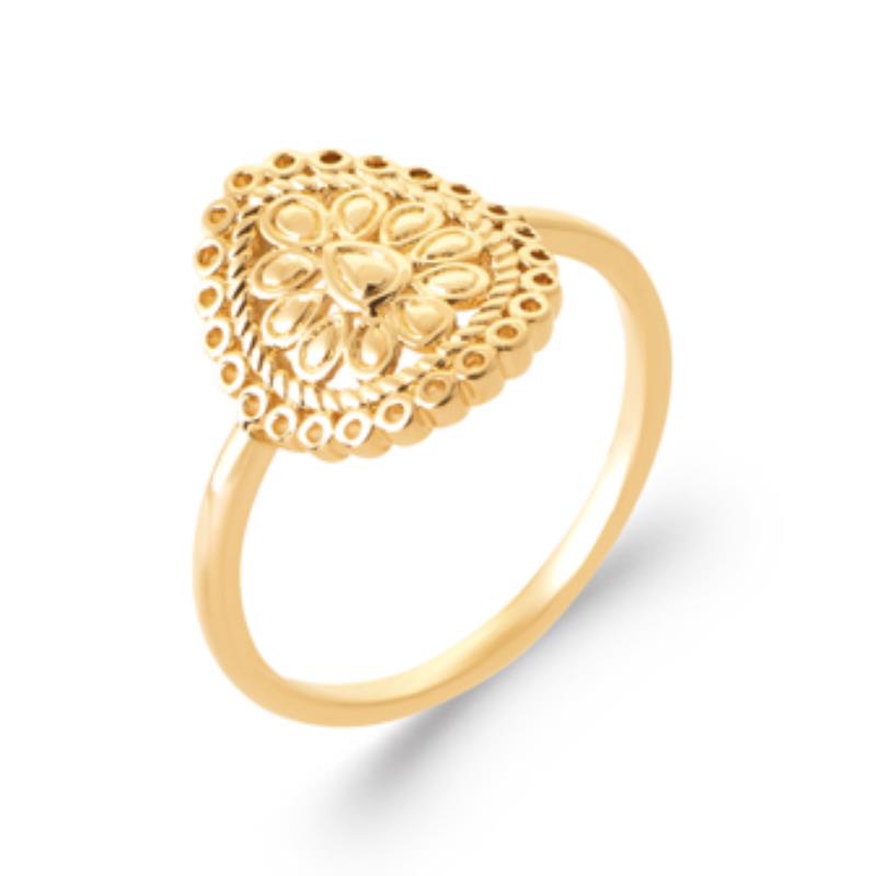 Coque de Nacre Bague plaqué or 2988000