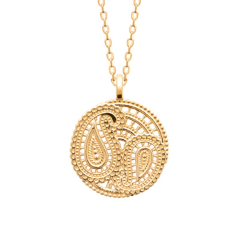 Coque de Nacre Collier plaqué or 922230