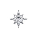 Coque de Nacre Boucle d'oreille à l'unité argent 1532810U