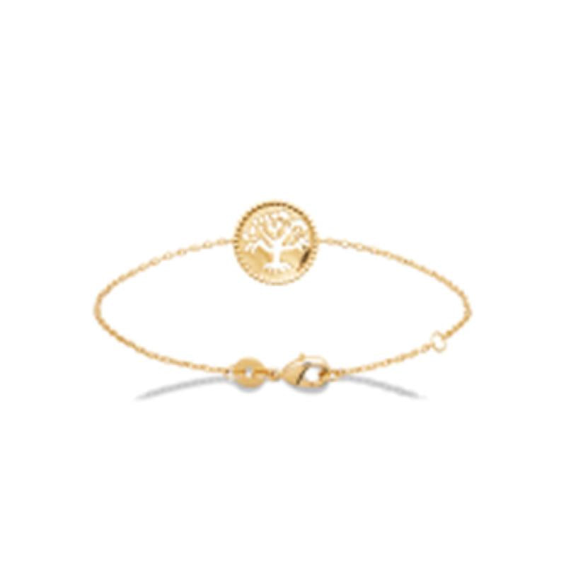 Coque de Nacre Bracelet plaqué or 922148