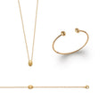 Coque de Nacre Collier plaqué or 921638