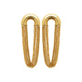 Izee Boucles d'oreilles acier doré 3115809