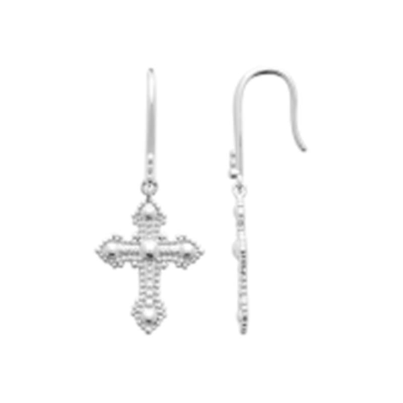 Coque de Nacre Boucles d'oreilles pendantes argent 73044700