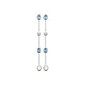 Coque de Nacre Boucles d'oreilles pendantes argent 13010560