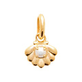 Coque de Nacre Pendentif plaqué or 27920014