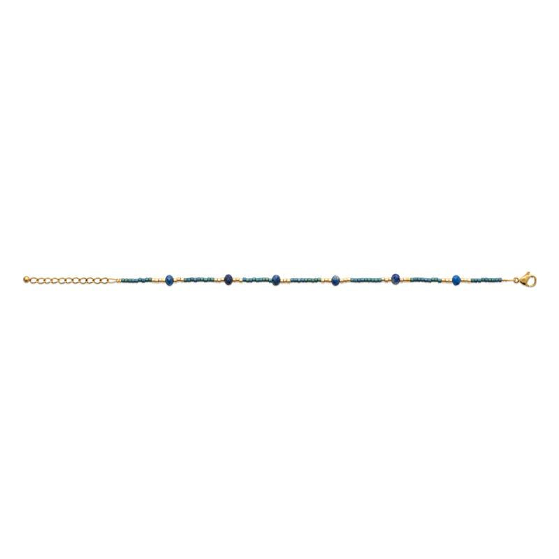 Coque de Nacre Chaîne acier doré 312272