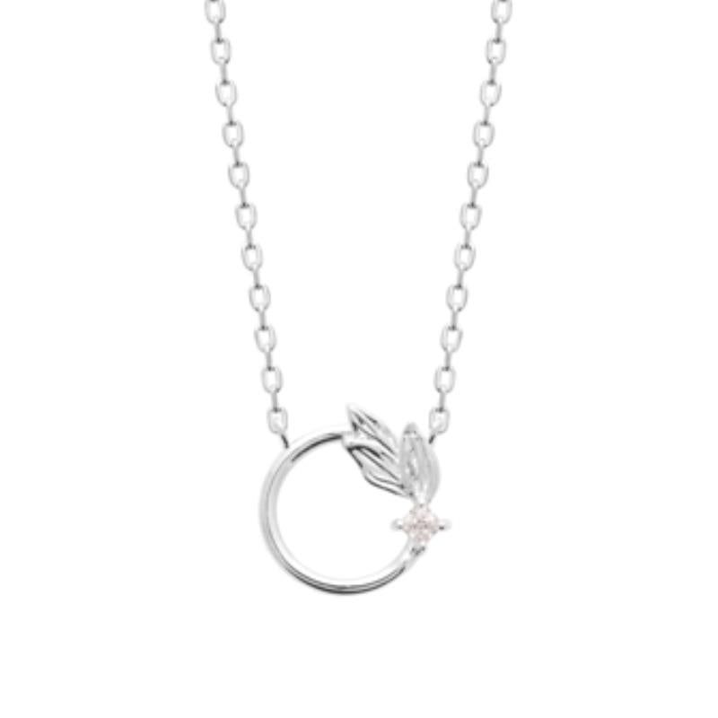 Coque de Nacre Collier argent 873889