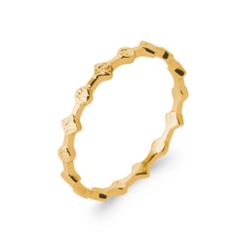 Coque de Nacre Bague plaqué or 2932500