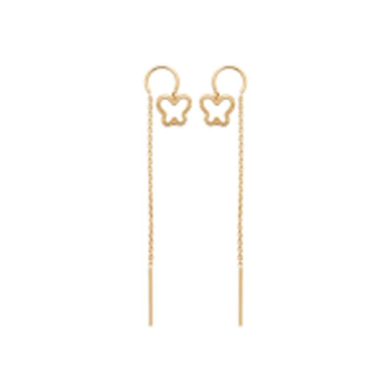 Coque de Nacre Boucles d'oreilles pendantes plaqué or 23033700